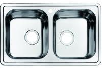 Мойка кухонная из нержавеющей стали IDDIS STRIT STR78P2i77 78*48 см. 