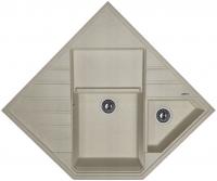 Мойка кухонная керамогранитная Florentina БОМБЕЙ 20.375.J0900.305 90*61 см. грей