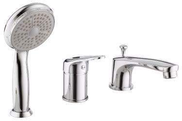 Смеситель Lemark LUNA LM4145C для ванны и душа  Смеситель Lemark LUNA LM4145C для ванны и душа