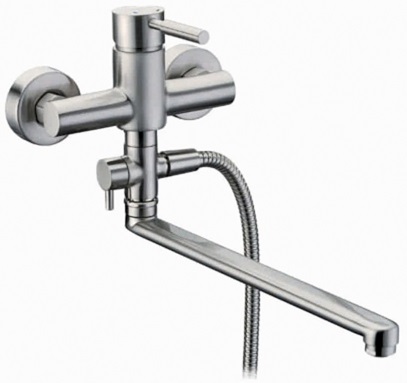 Смеситель WasserKRAFT WERN 4202L универсальный  Смеситель WasserKRAFT WERN 4202L универсальный