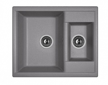 Мойка кухонная из литьевого мрамора Dr. Gans АСТРА 620 К 25.065.D0620.410 62*51 см. везувий