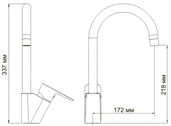Смеситель WasserKRAFT LEINE 3507 для кухонной мойки  Смеситель WasserKRAFT LEINE 3507 для кухонной мойки