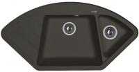 Мойка кухонная керамогранитная Florentina ВЕСТА 20.285.E1005.302 100,6*51 см. антрацит