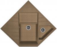 Мойка кухонная керамогранитная Florentina БОМБЕЙ 20.375.J0900.105 90*61 см. коричневый