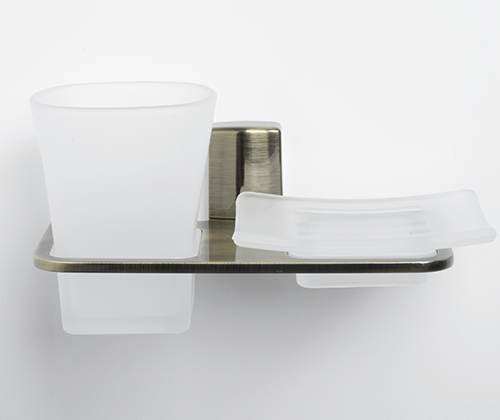 Стакан и мыльница навесной WasserKRAFT EXTER K-5226  