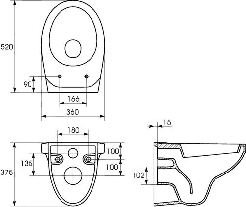 Унитаз навесной Cersanit DELFI S-SET-DEL/Black/TPL/Cg-w в комплекте с инсталляцией  Унитаз навесной Cersanit DELFI S-SET-DEL/Black/TPL/Cg-w в комплекте с инсталляцией