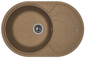 Мойка кухонная керамогранитная Florentina РОДОС 760 20.140.D0760.105 76*51 см. коричневый