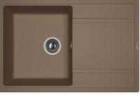Мойка кухонная керамогранитная Florentina ЛИПСИ 780 20.270.C0780.303 78*51 см. мокко