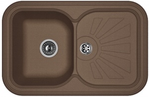 Мойка кухонная керамогранитная Florentina КРИТ 780 20.170.D0780.303 78*51 см. мокко