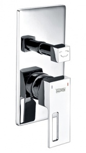 Смеситель WasserKRAFT ALME 1541 для ванны и душа 