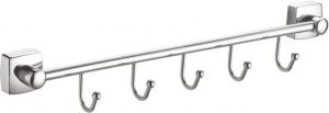 Крючок пятерной Fixsen KVADRO FX-61305B-5   Крючок пятерной Fixsen KVADRO FX-61305B-5