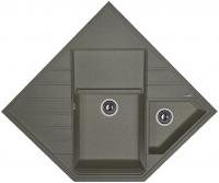 Мойка кухонная керамогранитная Florentina БОМБЕЙ 20.375.J0900.102 90*61 см. черный