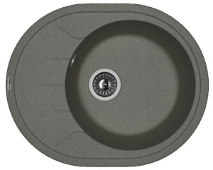 Мойка кухонная керамогранитная Florentina РОДОС 620 20.245.B0620.102 62*50 см. черный