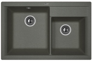 Мойка кухонная керамогранитная Florentina КАССИ 780 20.230.E0780.102 78*51 см. черный