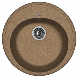 Мойка кухонная керамогранитная Florentina ЛОТОС 510 20.290.B0510.105 51*51 см. коричневый