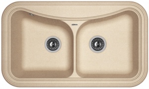 Мойка кухонная керамогранитная Florentina КРИТ 860 20.115.E0860.107 86*51 см. песочный