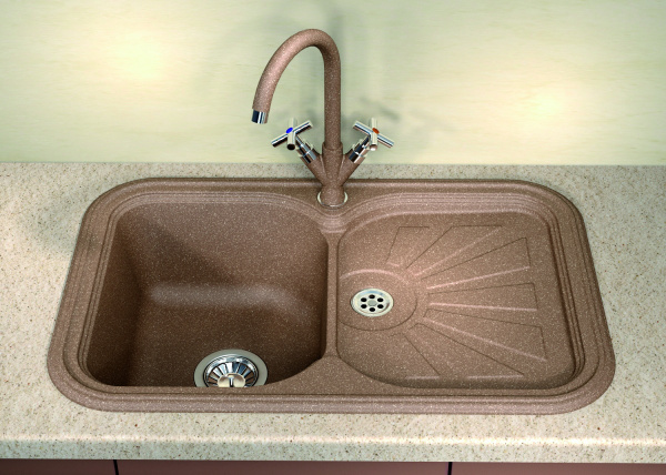 Мойка кухонная керамогранитная Florentina КРИТ 780 20.170.D0780.102 78*51 см. черный