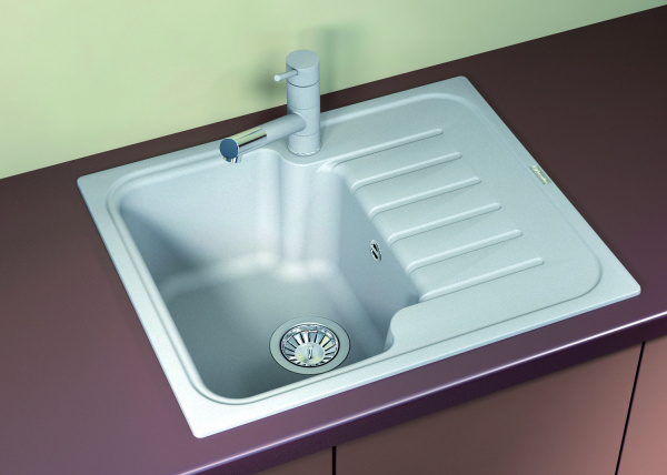 Мойка кухонная керамогранитная Florentina ТАИС 615 20.235.A0615.302 61,5*51 см. антрацит