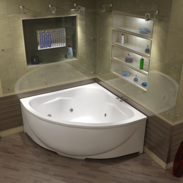 Ванна акриловая BAS ИМПЕРИАЛ В 00012 150x150 см.  Ванна акриловая BAS ИМПЕРИАЛ В 00012 150x150 см.