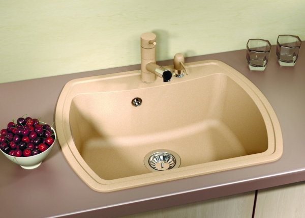 Мойка кухонная керамогранитная Florentina НИРЕ 630 20.215.D0630.102 63*51 см. черный