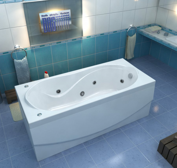 Ванна акриловая BAS ЯМАЙКА В 00044   Ванна акриловая BAS ЯМАЙКА В 00044