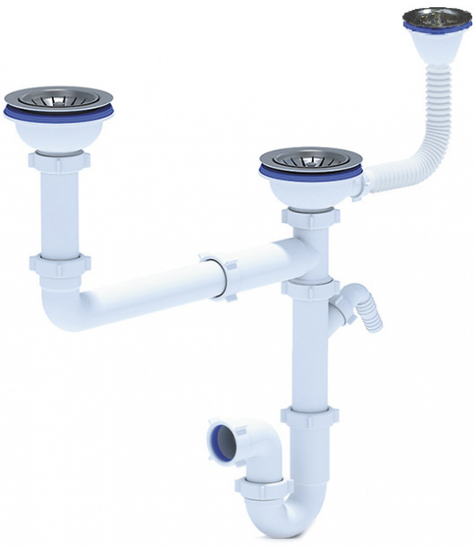 Мойка кухонная керамогранитная Florentina КАПРИ 20.185.J1060.305 100,6*57,5 см. грей