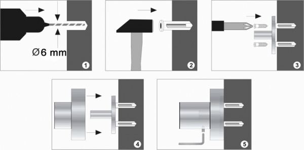 Полотенцедержатель WasserKRAFT DONAU K-9430  