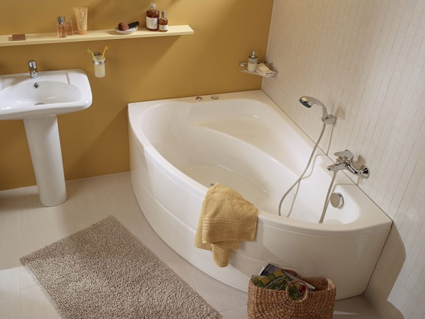 Ванна акриловая Santek ГОА 1.WH11.2.033 150x100 см. левая  Ванна акриловая Santek ГОА 1.WH11.2.033 150x100 см. левая